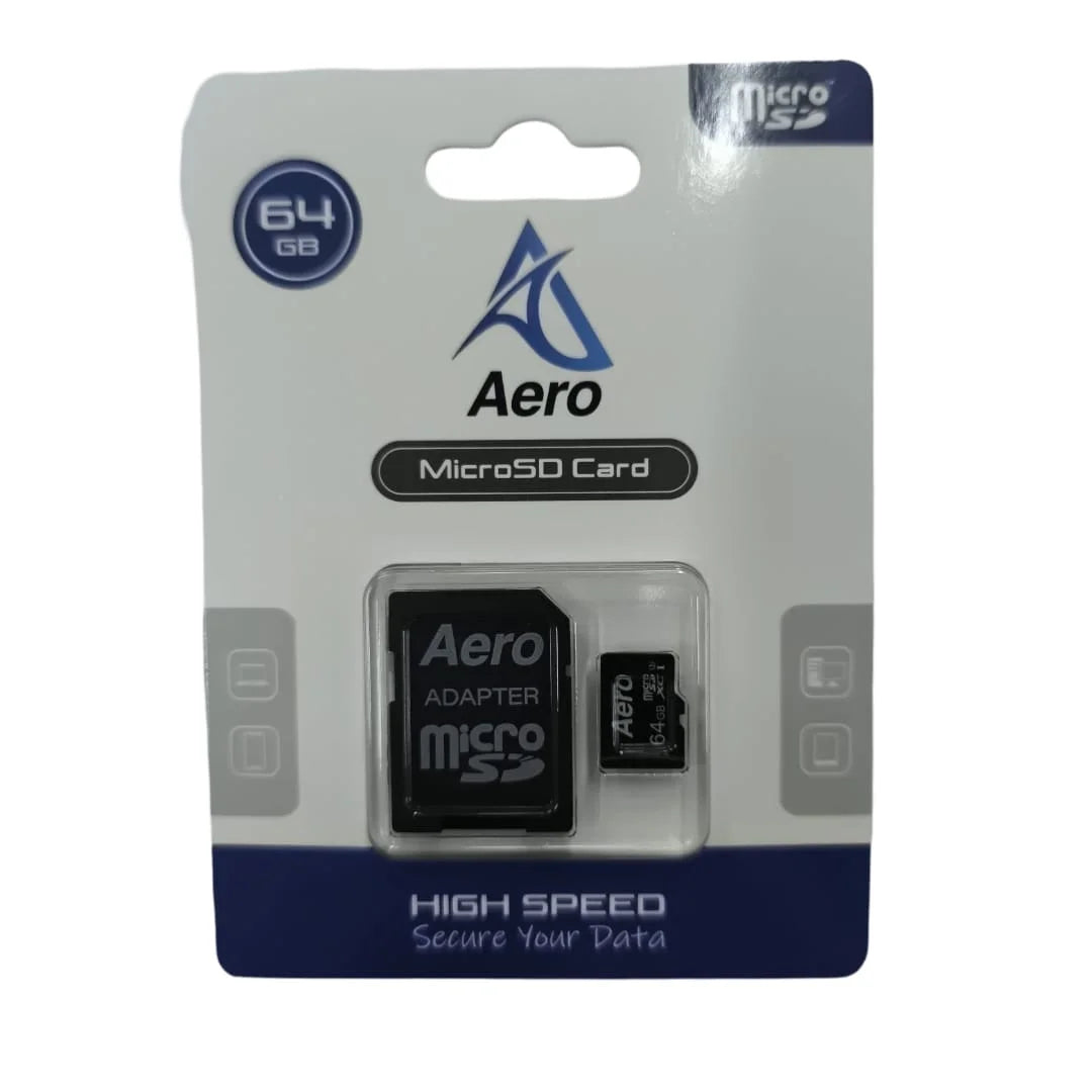 Carte Mémoire Aero Micro SDXC 64Go