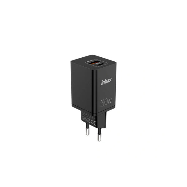 CHARGEUR RAPIDE USB INKAX C17-EU 30W A+C 2 PORTS