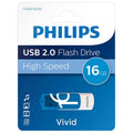 Clé USB Philips Vivid 16Go USB 2.0 Blanc