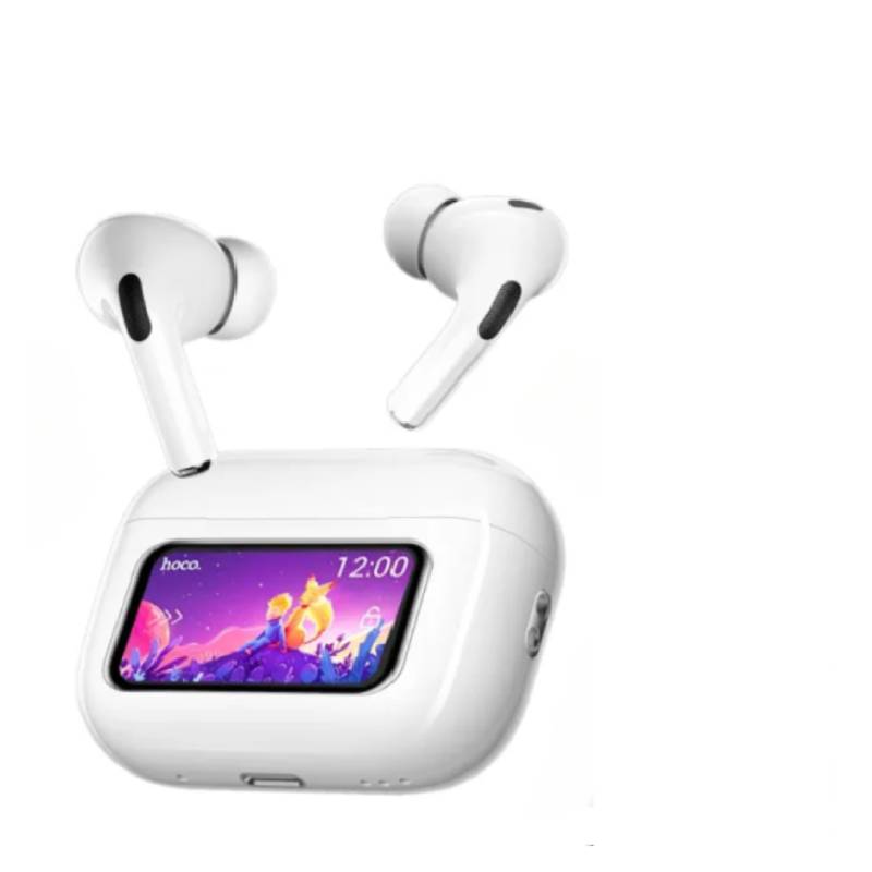 Écouteurs Sans Fil HOCO EW72 ANC Avec Ecran HD - Blanc