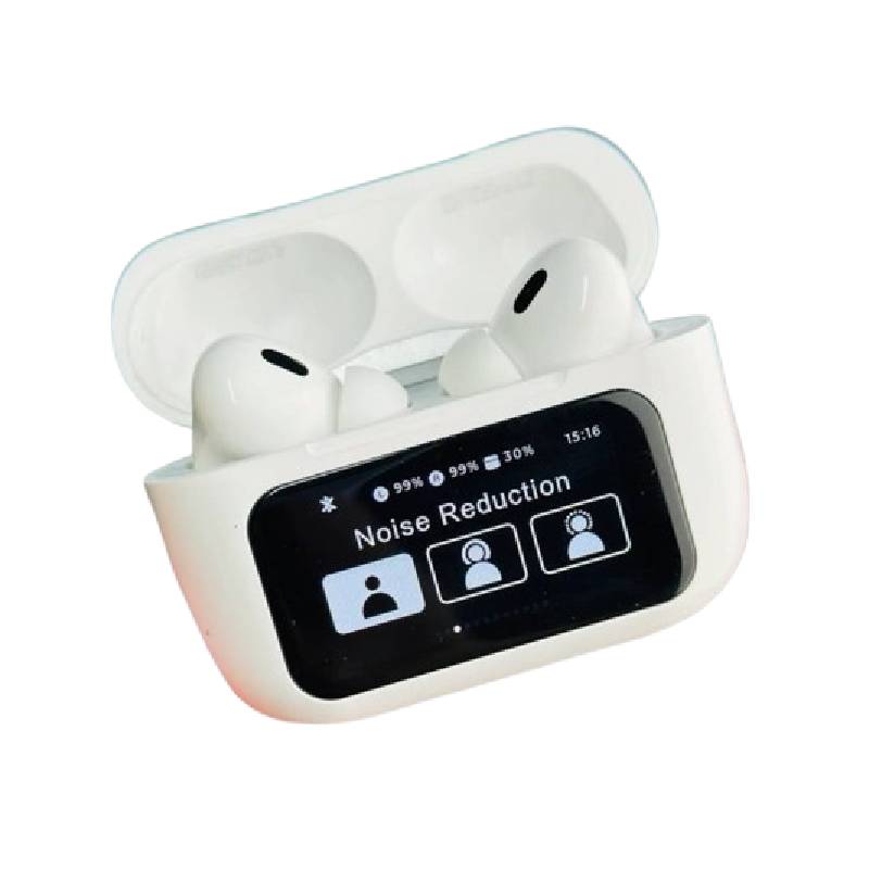 Écouteurs Sans Fil HOCO EW72 ANC Avec Ecran HD - Blanc