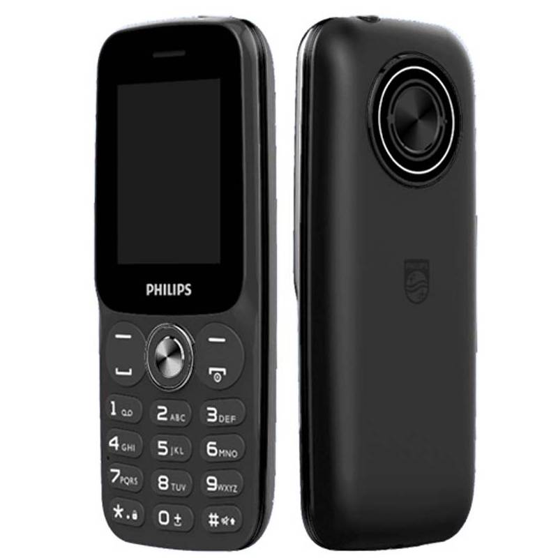 Téléphone Portable PHILIPS Fun 100 Dual SIM 2" 1000 mAh - Noir