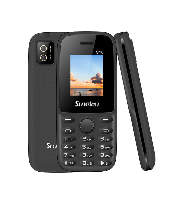 TÉLÉPHONE PORTABLE SUNELAN S16 – NOIR